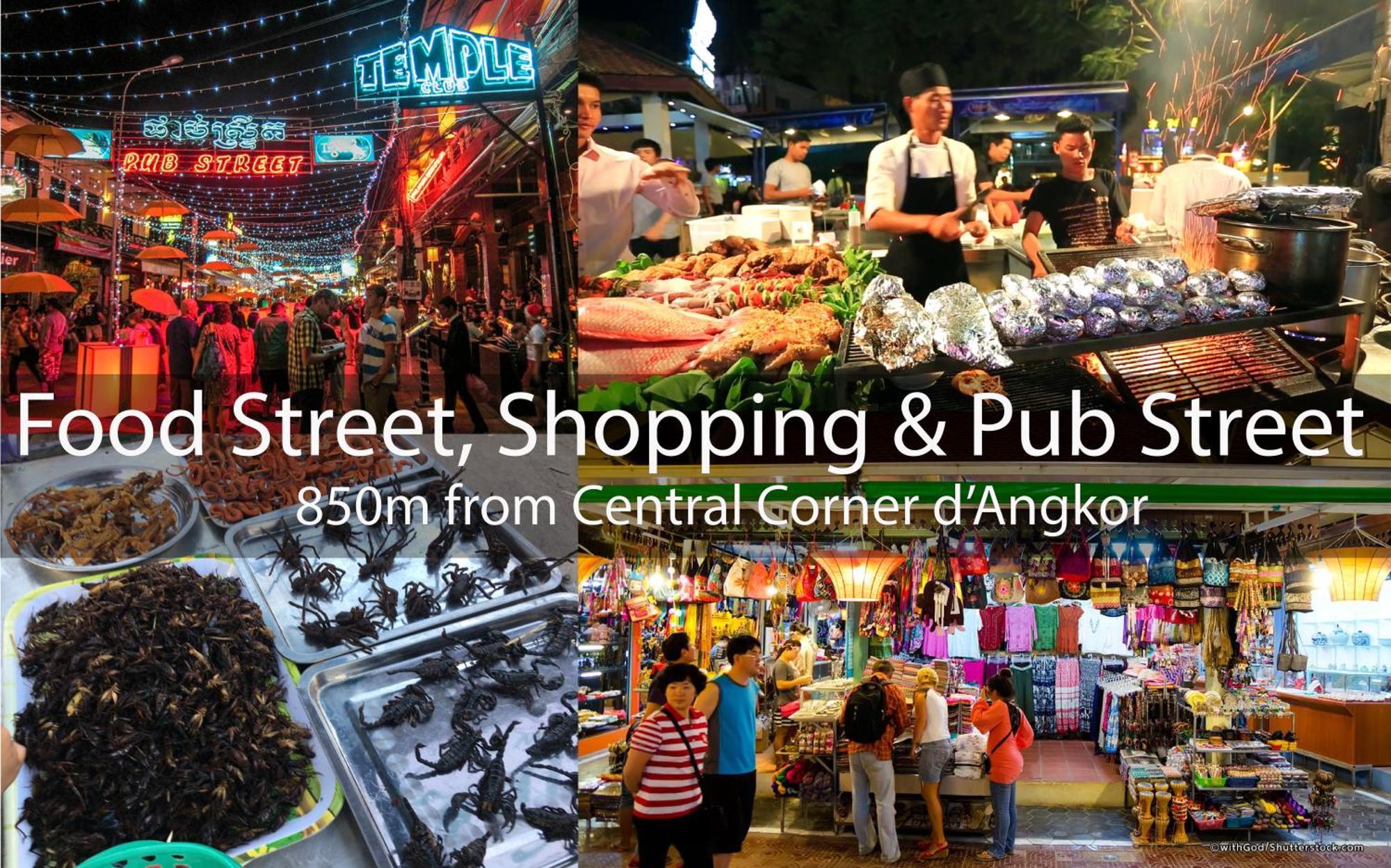 Central Corner D'Angkor Siem Reap Exterior photo